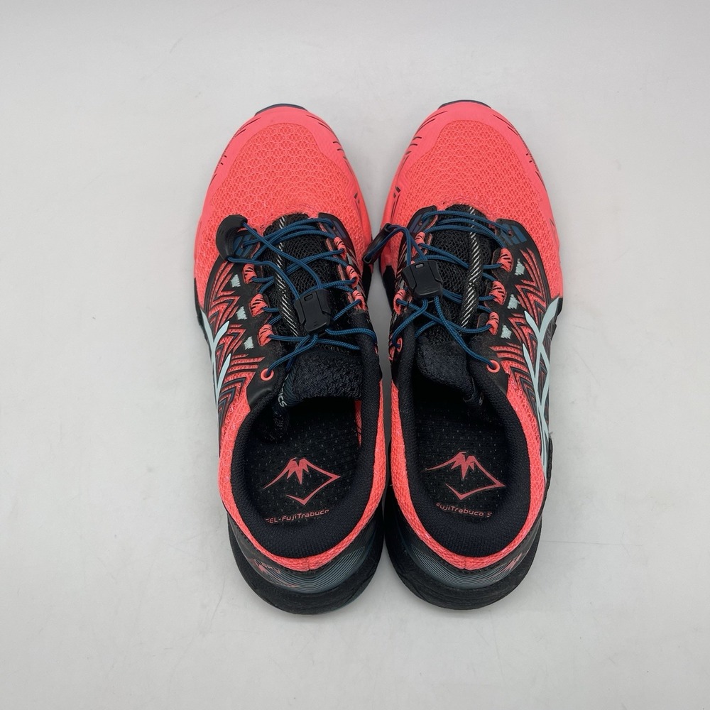 Asics Gel-Fujitrabuco Sky Sneakers Womens 6.5 Neon Pink Blue 1012A770 Trail Shoe - Picture 5 of 10